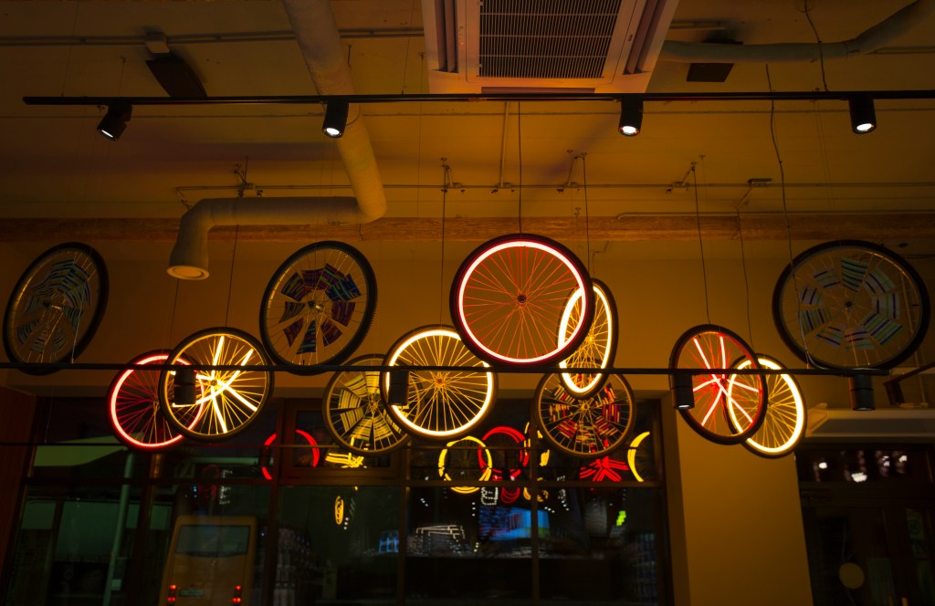 KLO gas station interior design